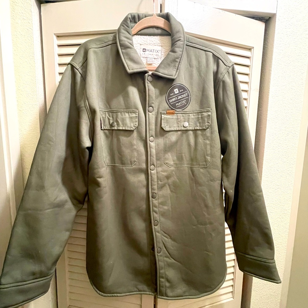 Brand: Matix, Size: Large, Color: Olive Green